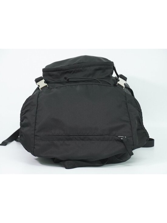 Prada Tessuto Montaigne Backpack Nylon Black Navy